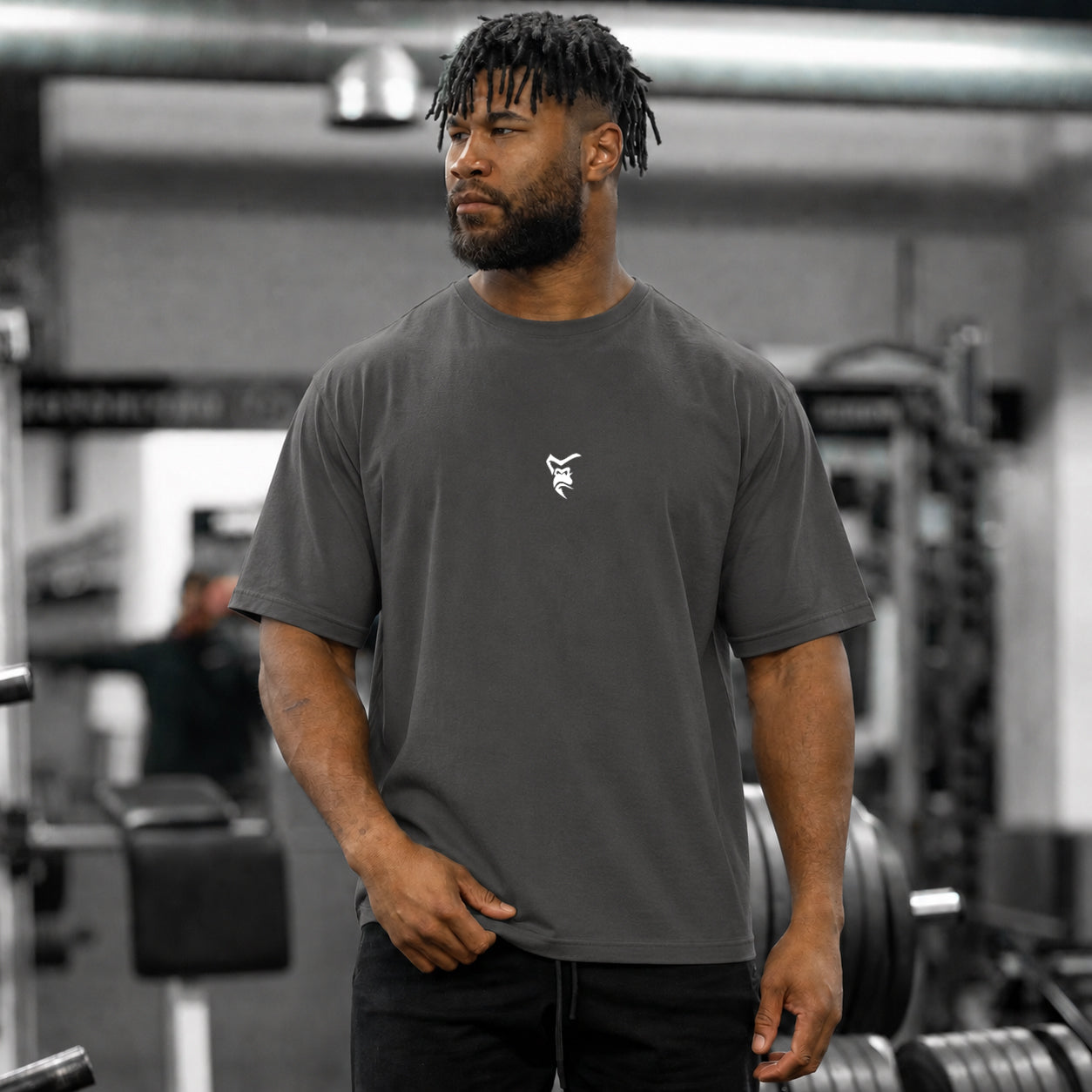 #2 Discipline Relaxed T-Shirt - Charcoal