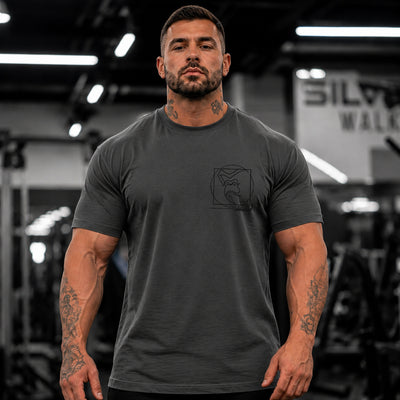 Vitruvian T-Shirt - Charcoal