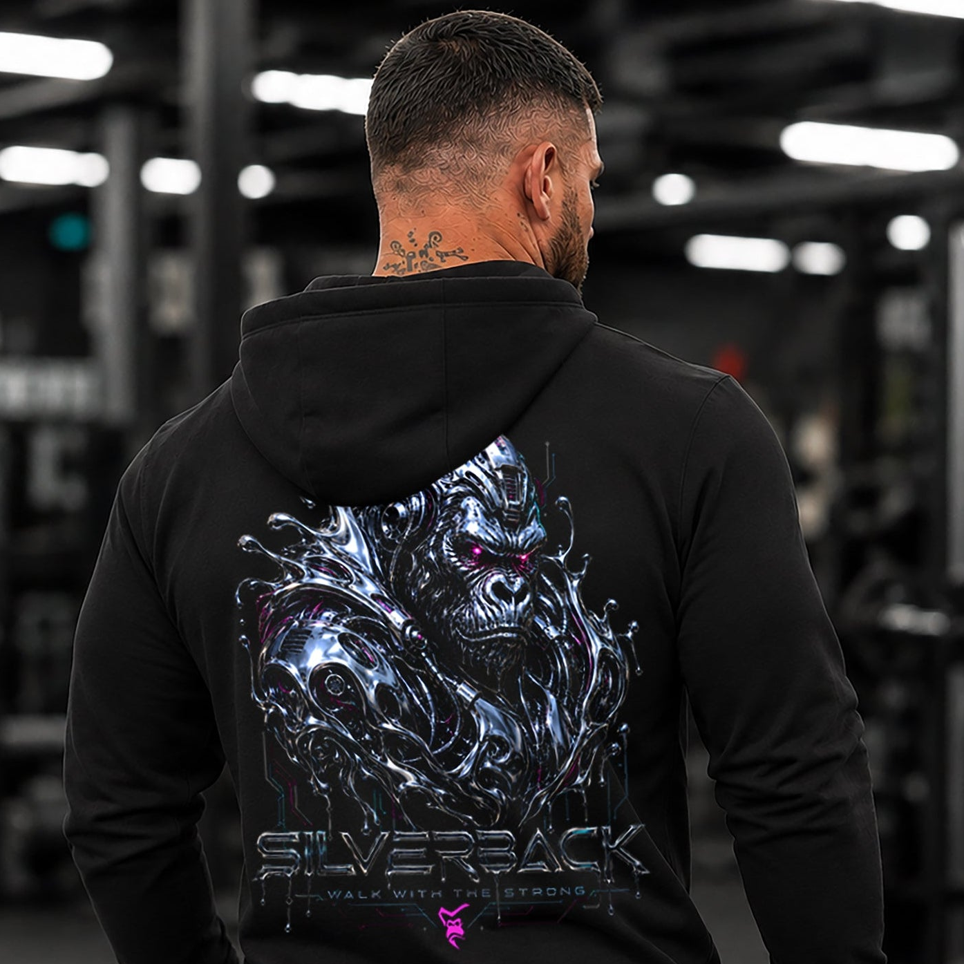 T1000 Chrome Pull Hoodie