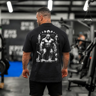 #2 Discipline Relaxed T-Shirt - Black