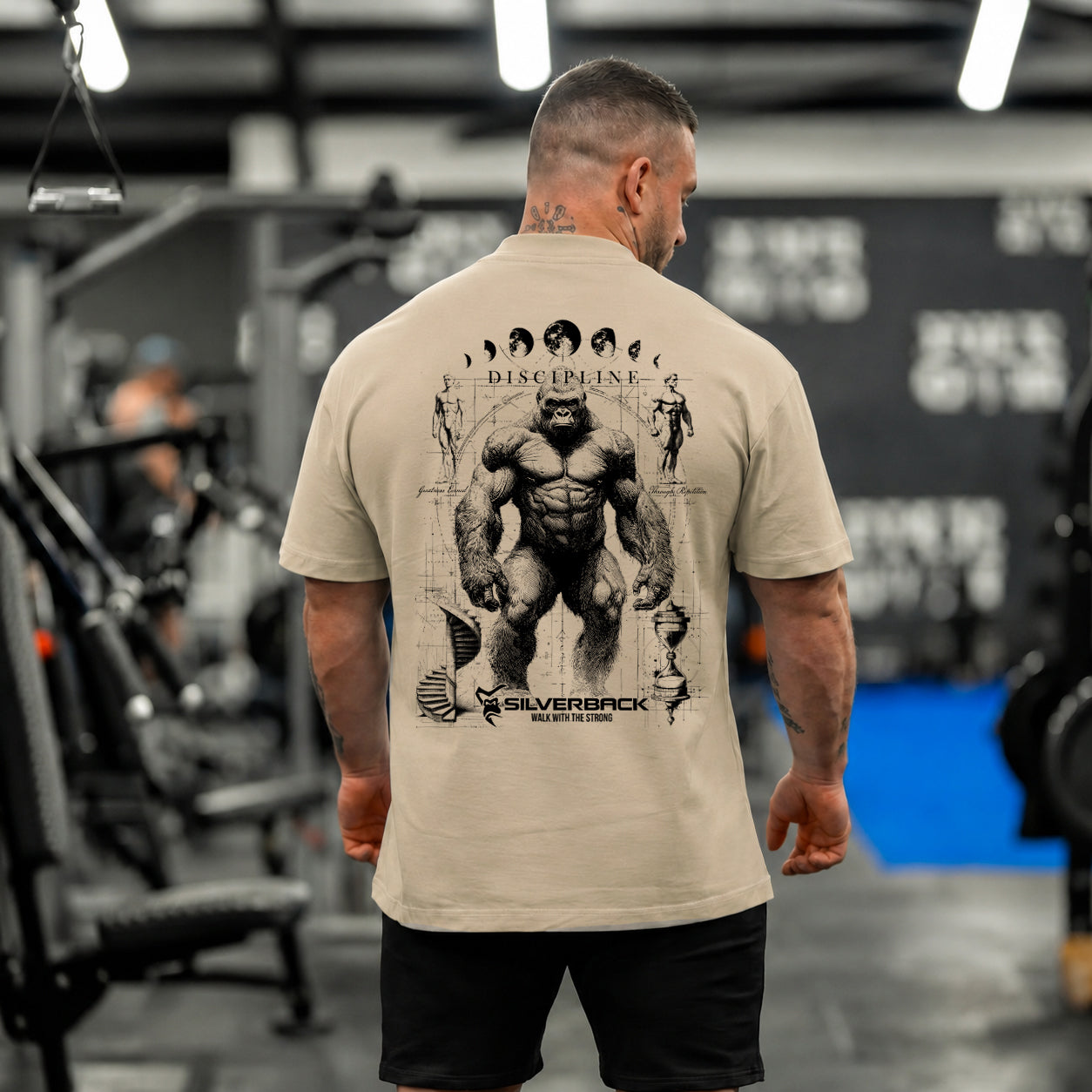 #2 Discipline Relaxed T-Shirt - Stone