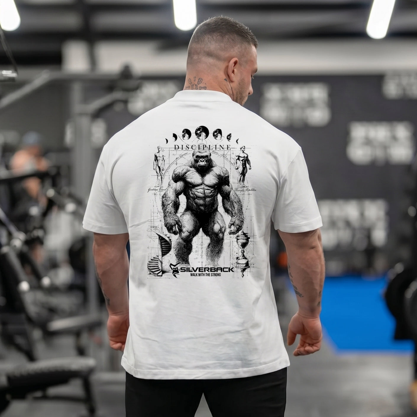 #2 Discipline Relaxed T-Shirt - White