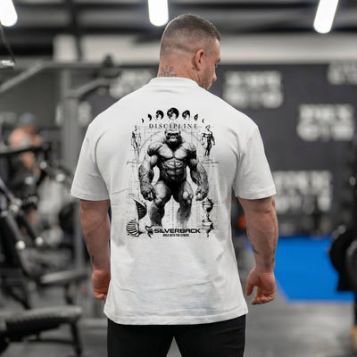 #2 Discipline Relaxed T-Shirt - White