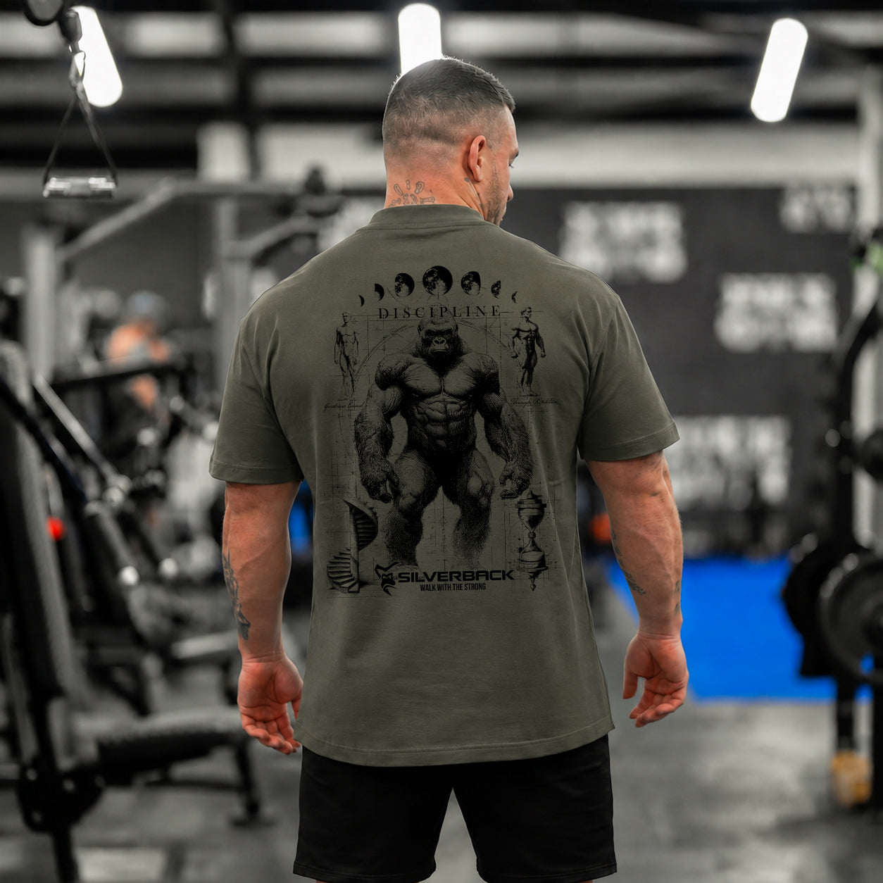 #2 Discipline Relaxed T-Shirt - Khaki Olive