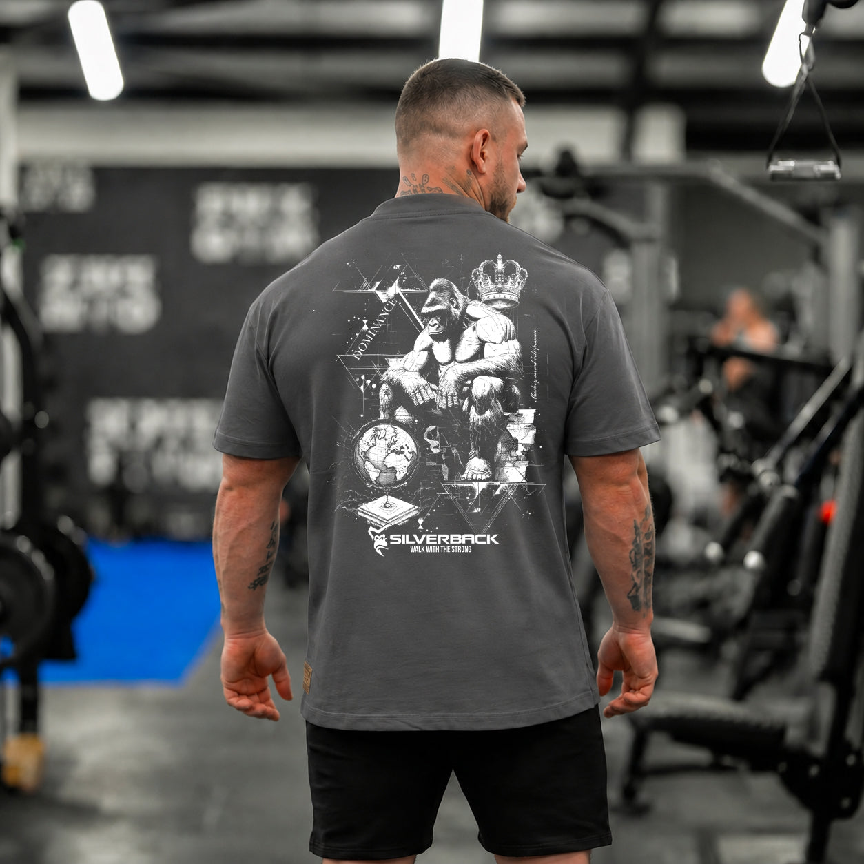 #5 Dominance Relaxed T-Shirt - Charcoal