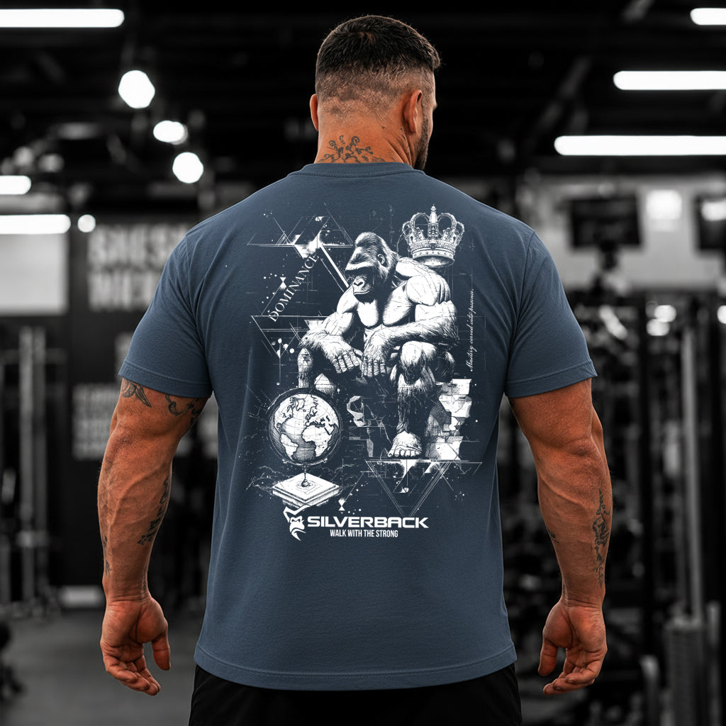 #5 Dominance Relaxed T-Shirt - Petrol Blue