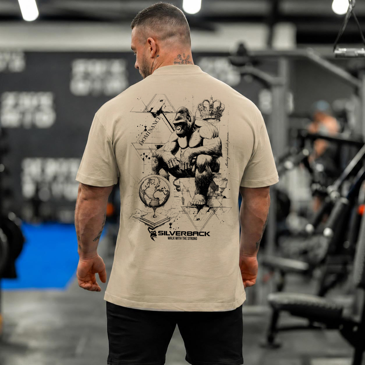 #5 Dominance Relaxed T-Shirt - Stone