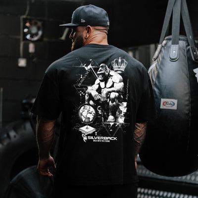 #5 Dominance T-Shirt in Black - T-SHIRT front view