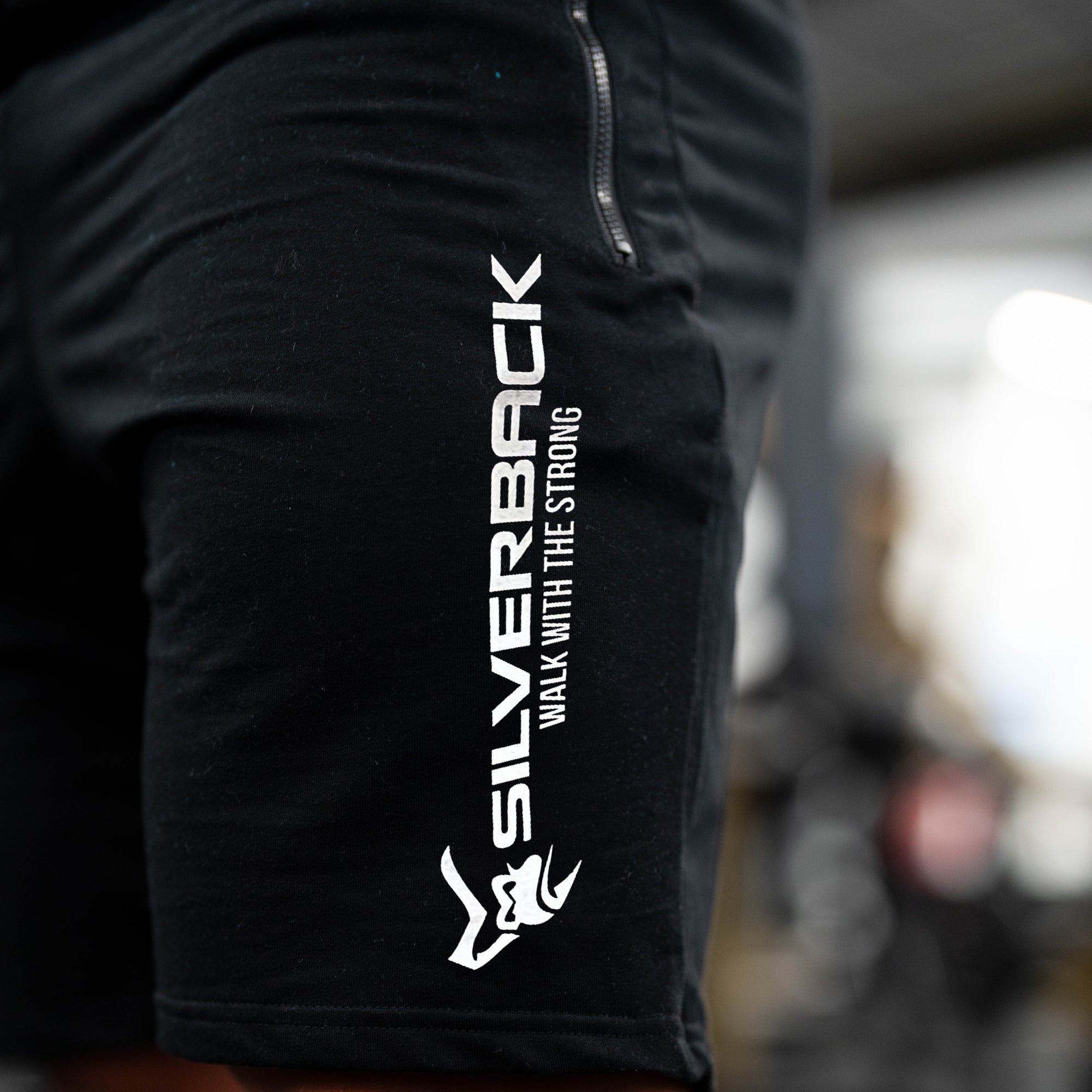 Elements Shorts in Black - SHORTS front view