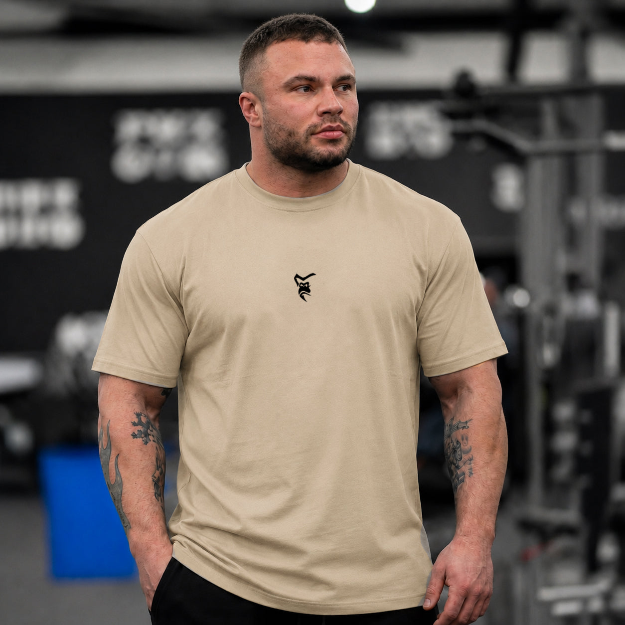 #2 Discipline Relaxed T-Shirt - Stone