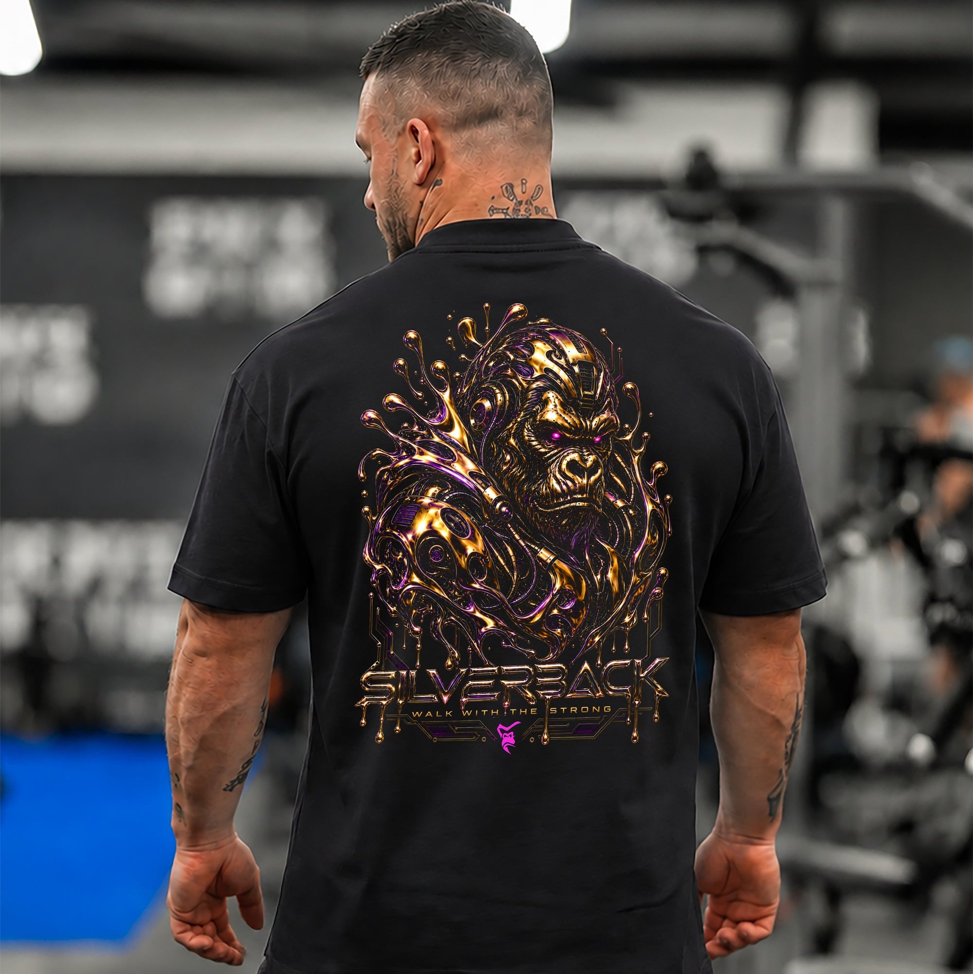 T1000 Gold Relaxed Fit T-Shirt