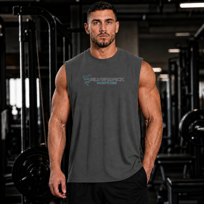 Redemption Drop Arm Vest - Charcoal