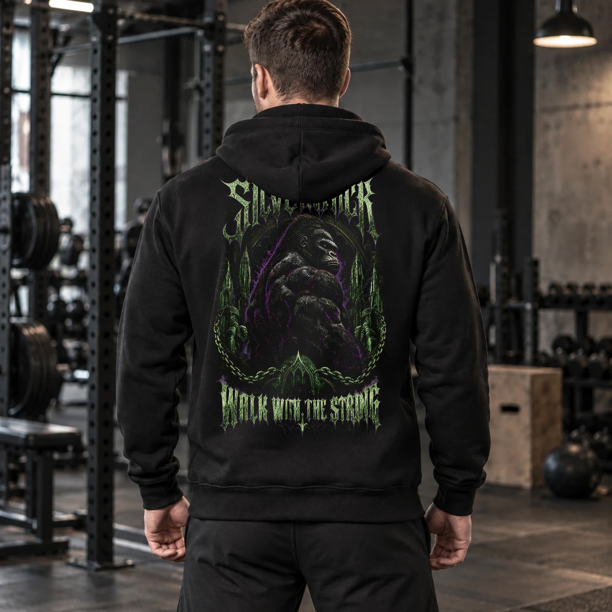 Forsaken Kapuzenpullover - Schwarz