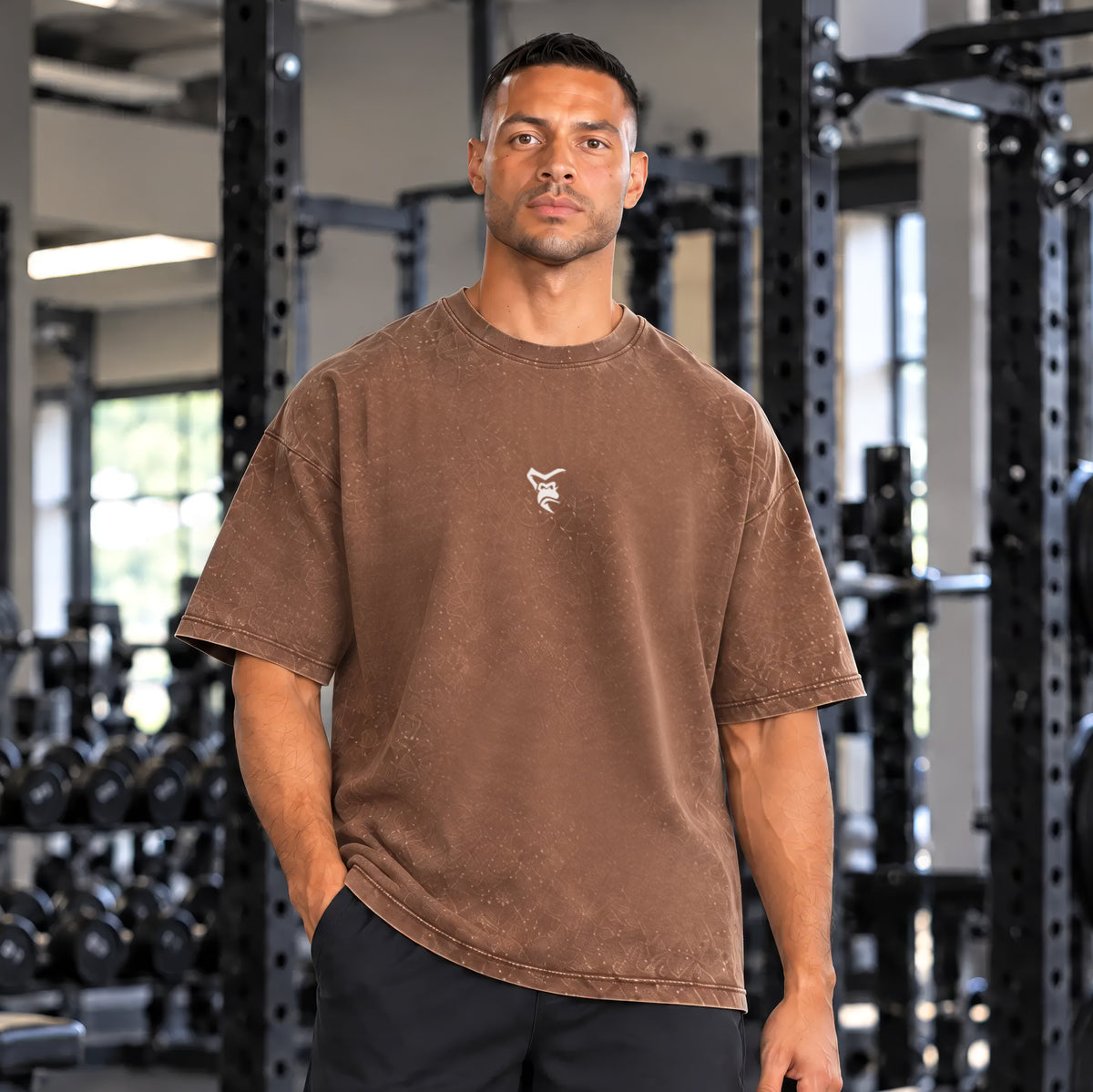 Icon Oversized Acid Wash T-Shirt