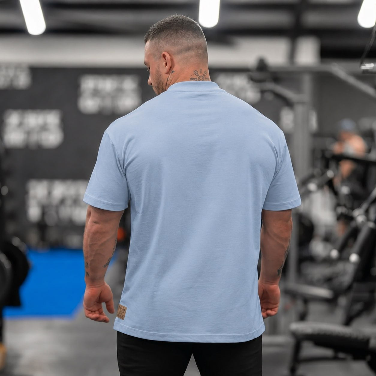 Light Blue - Back