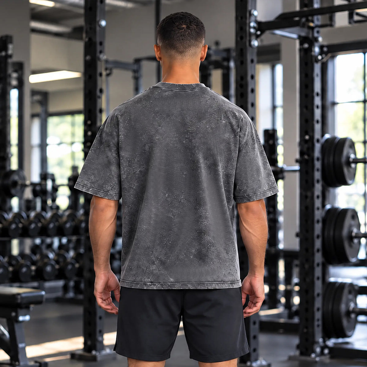 Icon Oversized Acid Wash T-Shirt