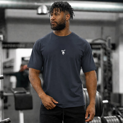 #2 Discipline Relaxed T-Shirt - Petrol Blue