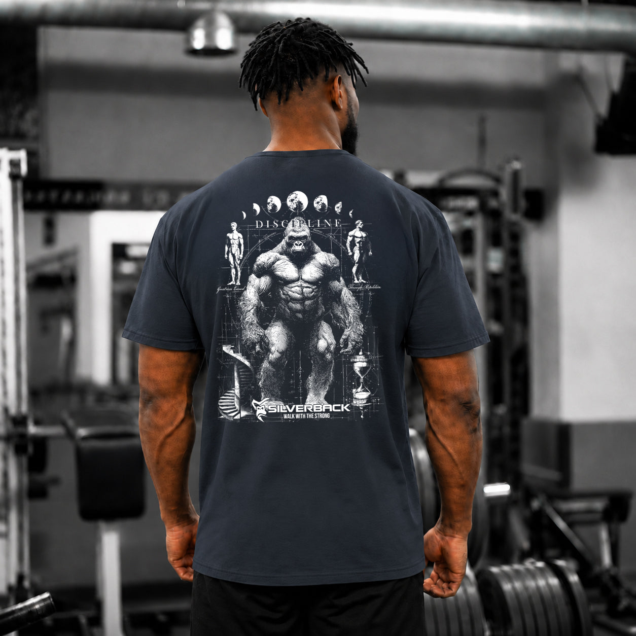 #2 Discipline Relaxed T-Shirt - Petrol Blue
