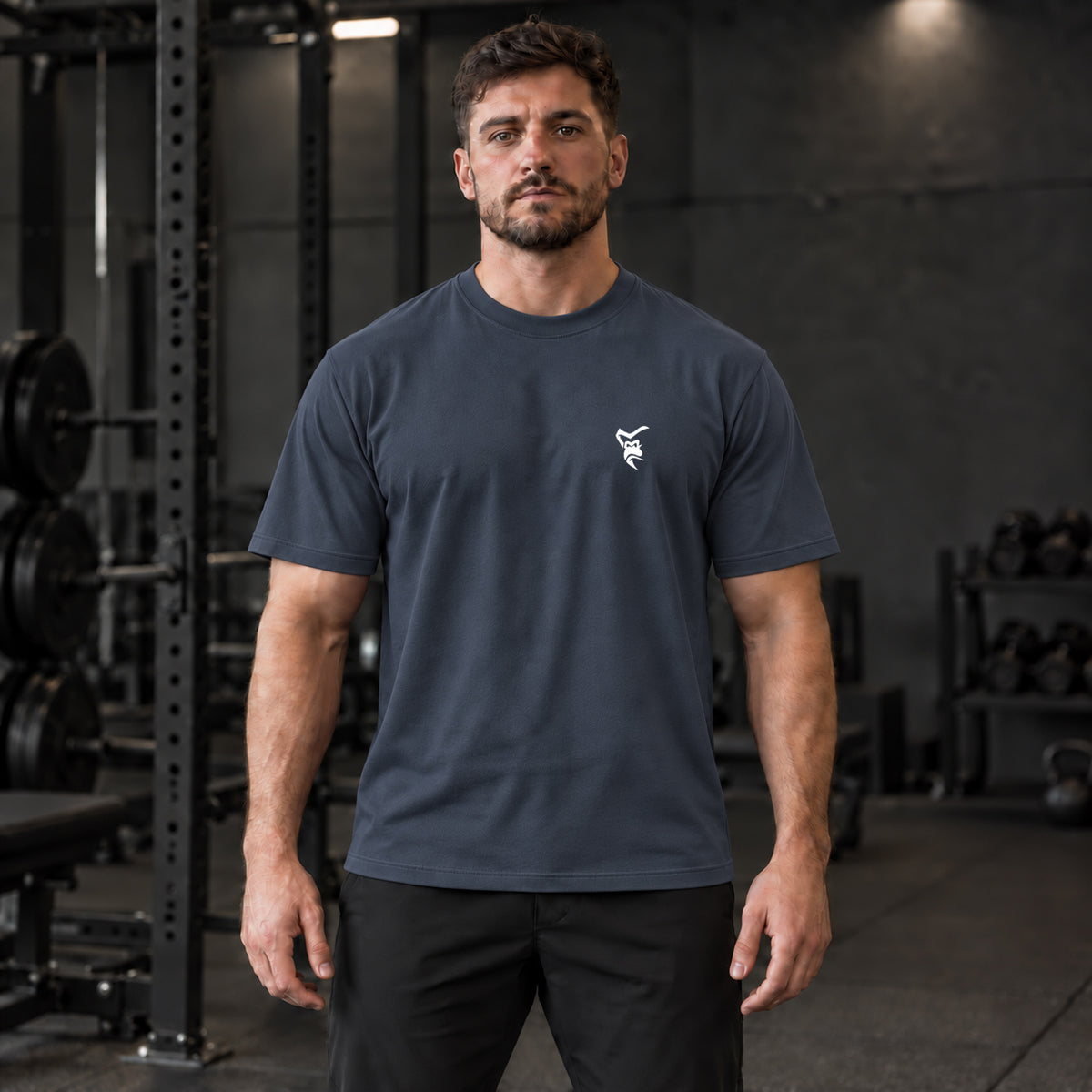 Nightmare Relaxed T-Shirt - Petrolblau
