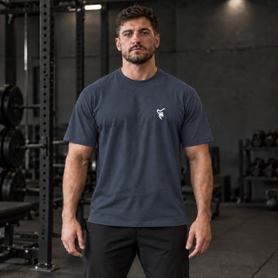Nightmare Relaxed T-Shirt - Petrolblau