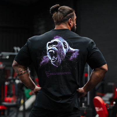 Overload T-Shirt in Black - T-SHIRT front view