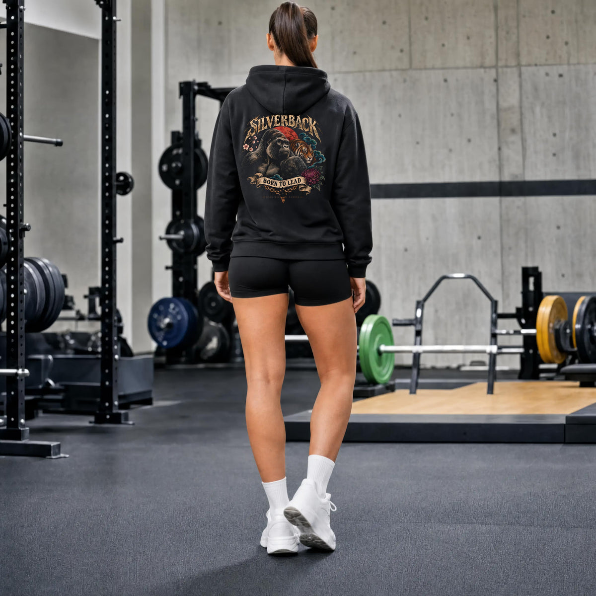 Zum Führen geboren-Pullover-Hoodie