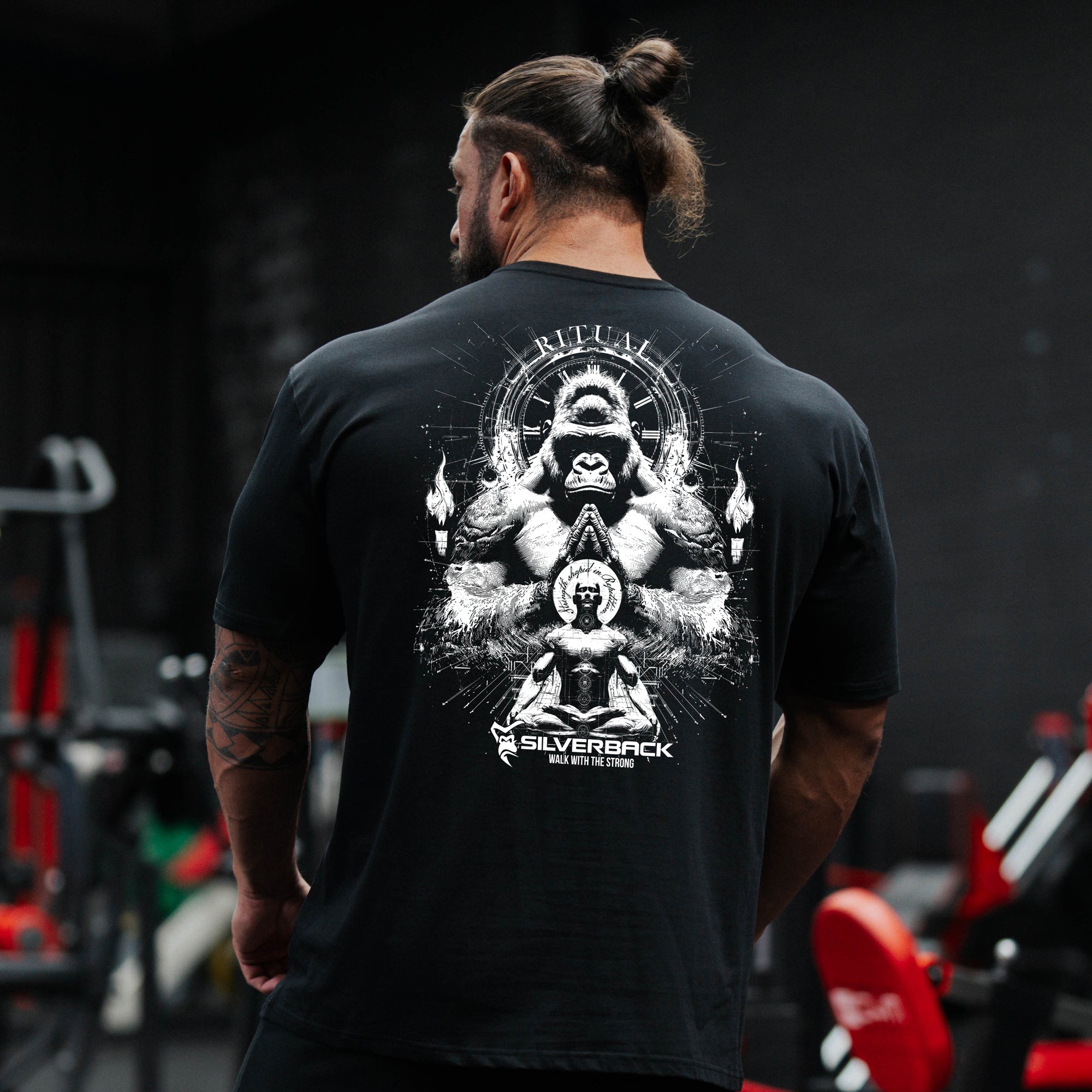 #3 Ritual T-Shirt in Black - T-SHIRT front view