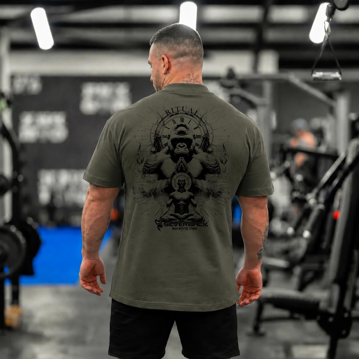 #3 Ritual Relaxed T-Shirt - Khaki Olive