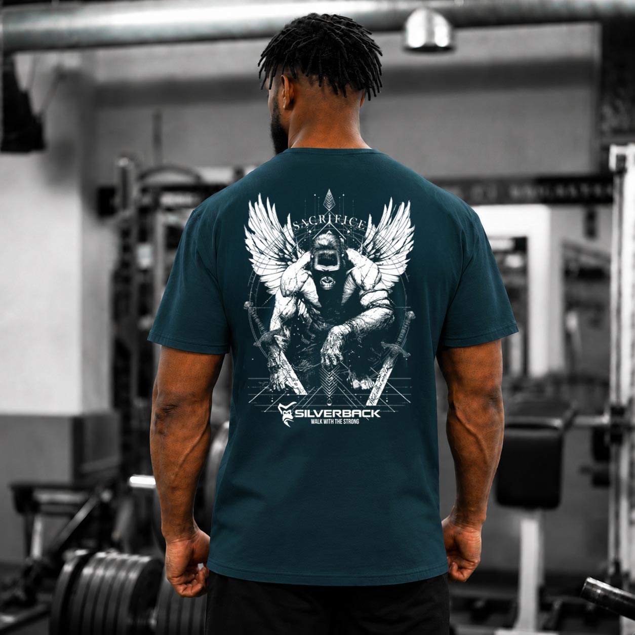 #4 Sacrifice Relaxed T-Shirt - Teal
