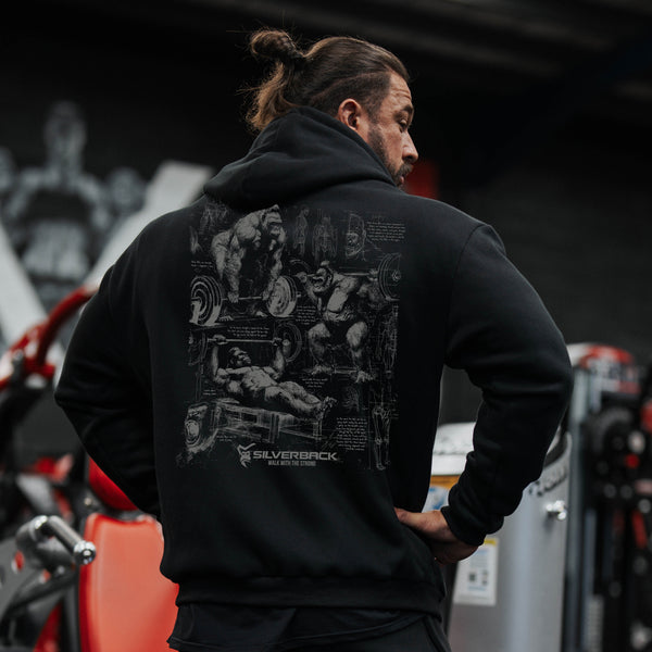 Squat Bench Deadlift - Graphic Heavyweight Hoodie