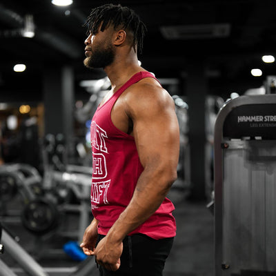 Squat Bench Deadlift Stringer Vest - VEST front view