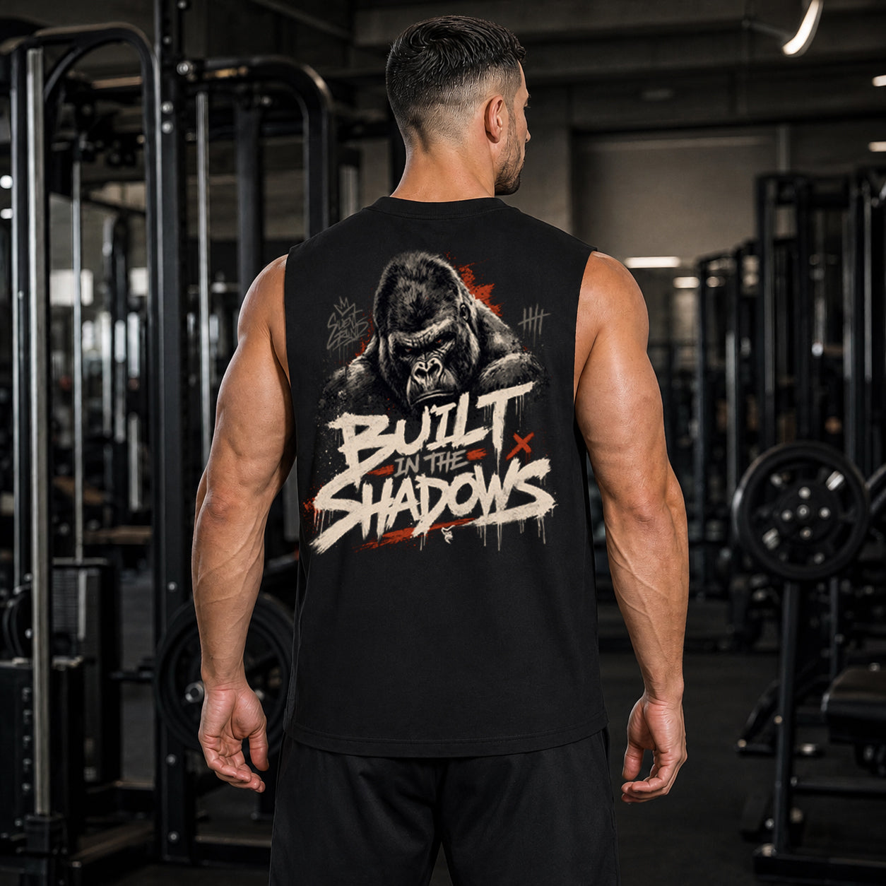 Built in the Shadows Drop Arm Vest
