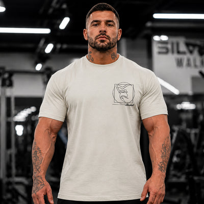 Vitruvian T-Shirt - Stone