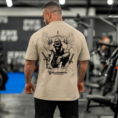 #4 Sacrifice Relaxed T-Shirt - Stone