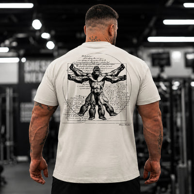 Vitruvian T-Shirt - Stone