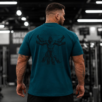 Vitrruvian T-Shirt - Deep Teal