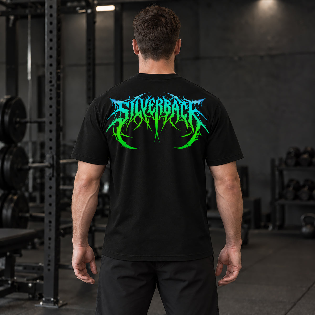Venom Relaxed T-Shirt - Black Neon Green
