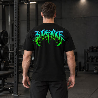 Venom Relaxed T-Shirt - Black Neon Green