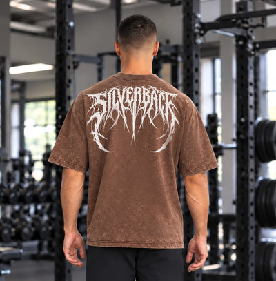 Venom Oversized Acid Wash T-Shirt