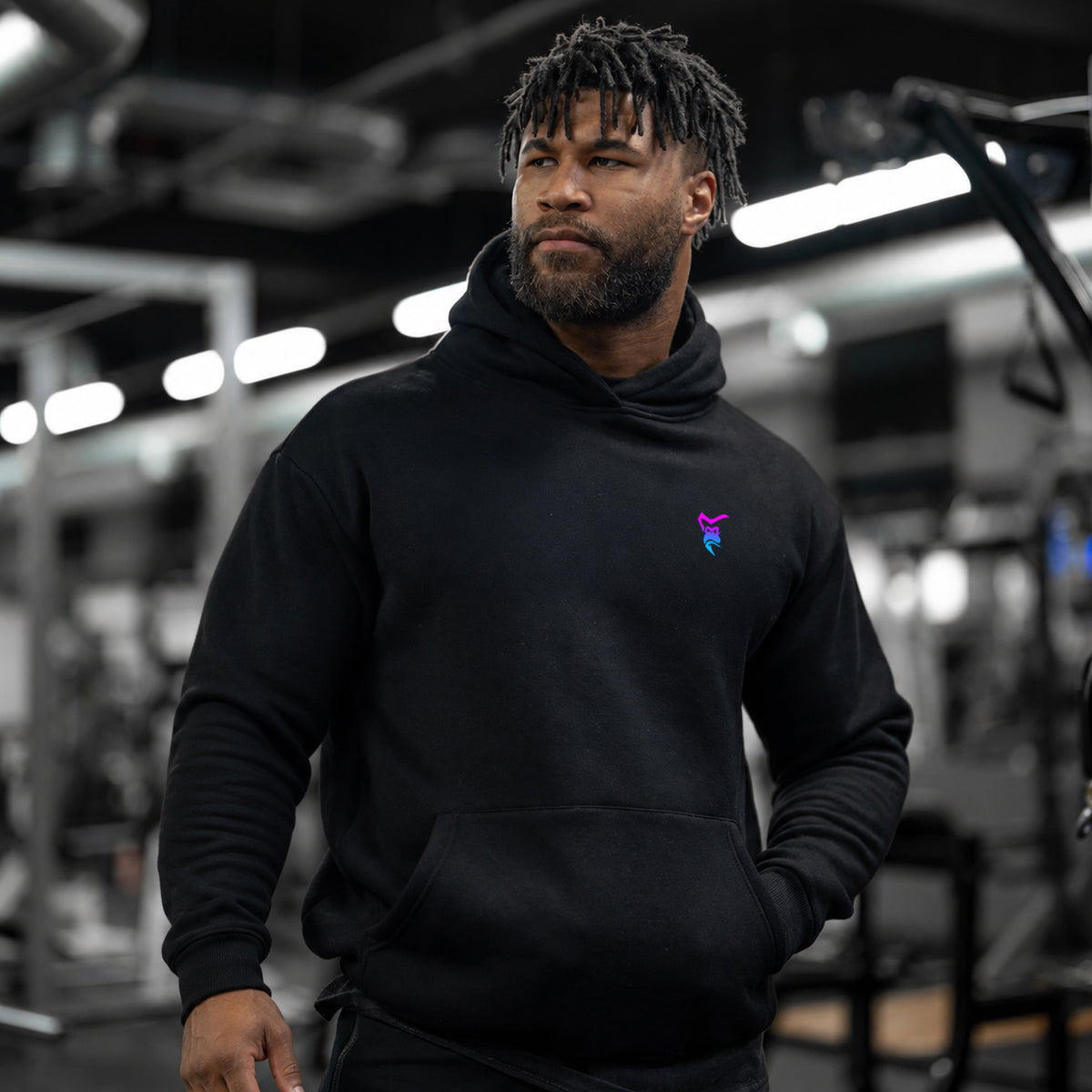 Sudadera con capucha de corte Pull DNA