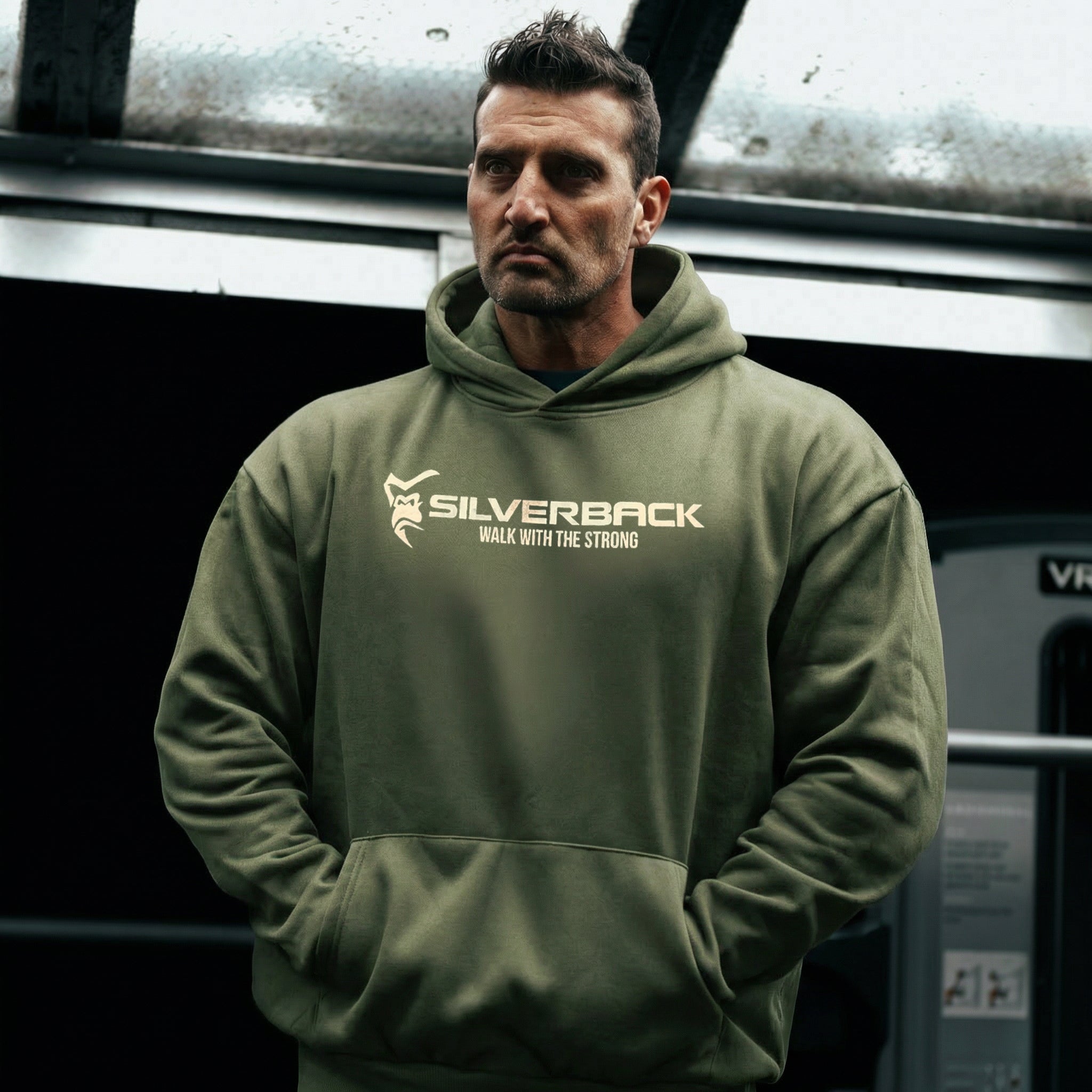 Vitruvian Heavy Weight Oversized Pull Hoodie