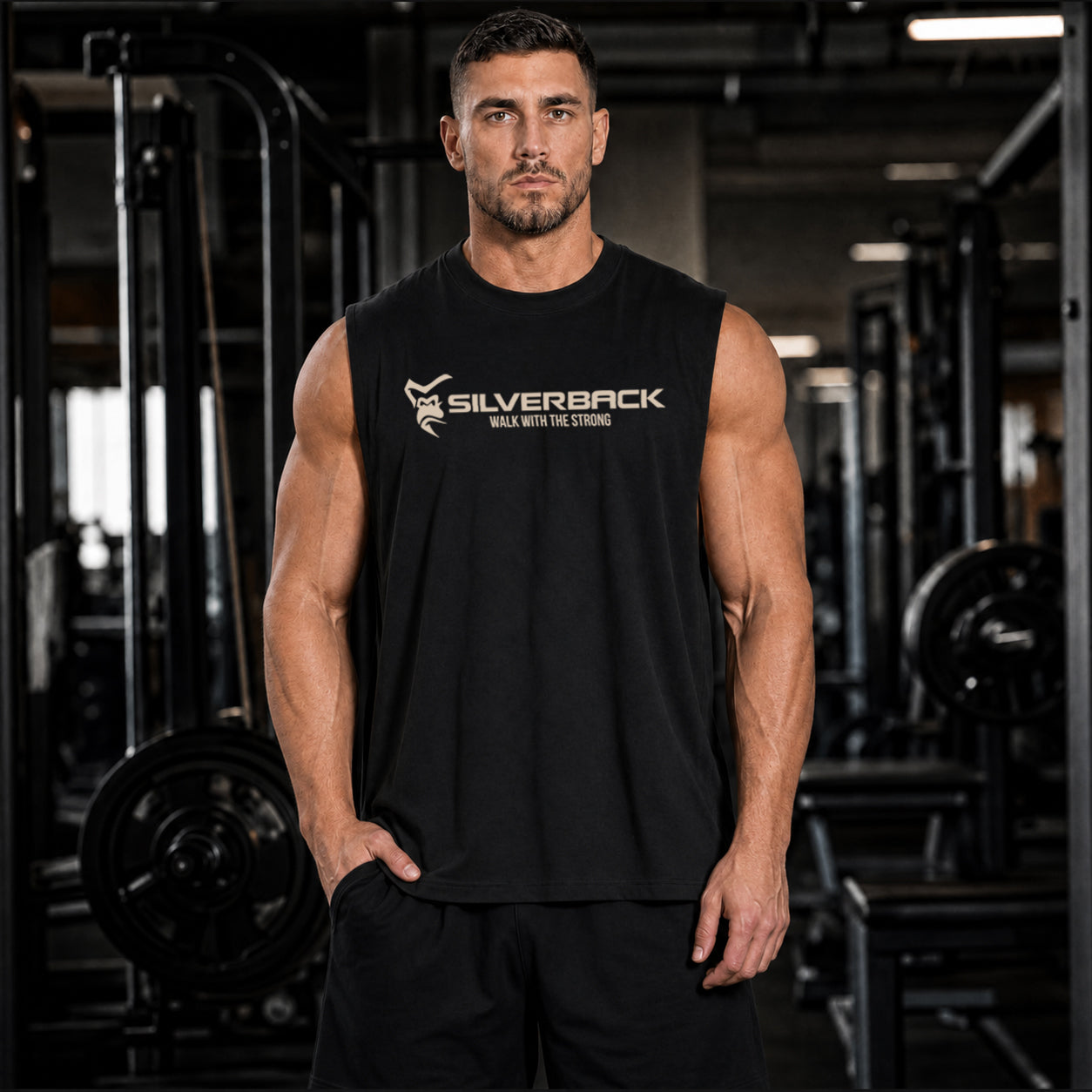 Built in the Shadows Drop Arm Vest
