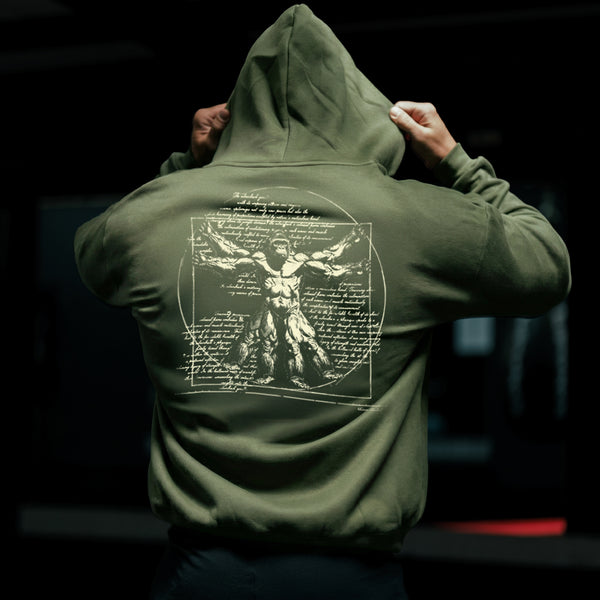 Vitruvian Heavy Weight Pull Hoodie