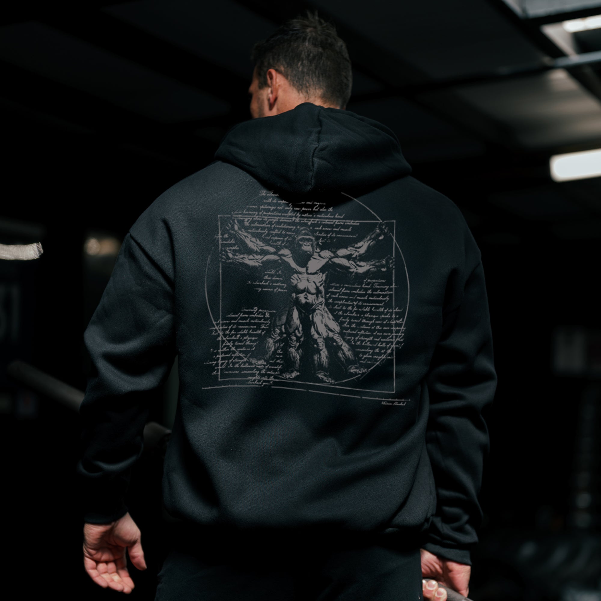Vitruvian Heavy Weight Oversized Pull Hoodie