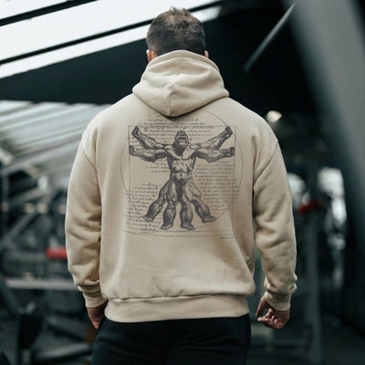 Vitruvian Heavy Weight Pull Hoodie