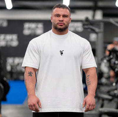 #2 Discipline Relaxed T-Shirt - White