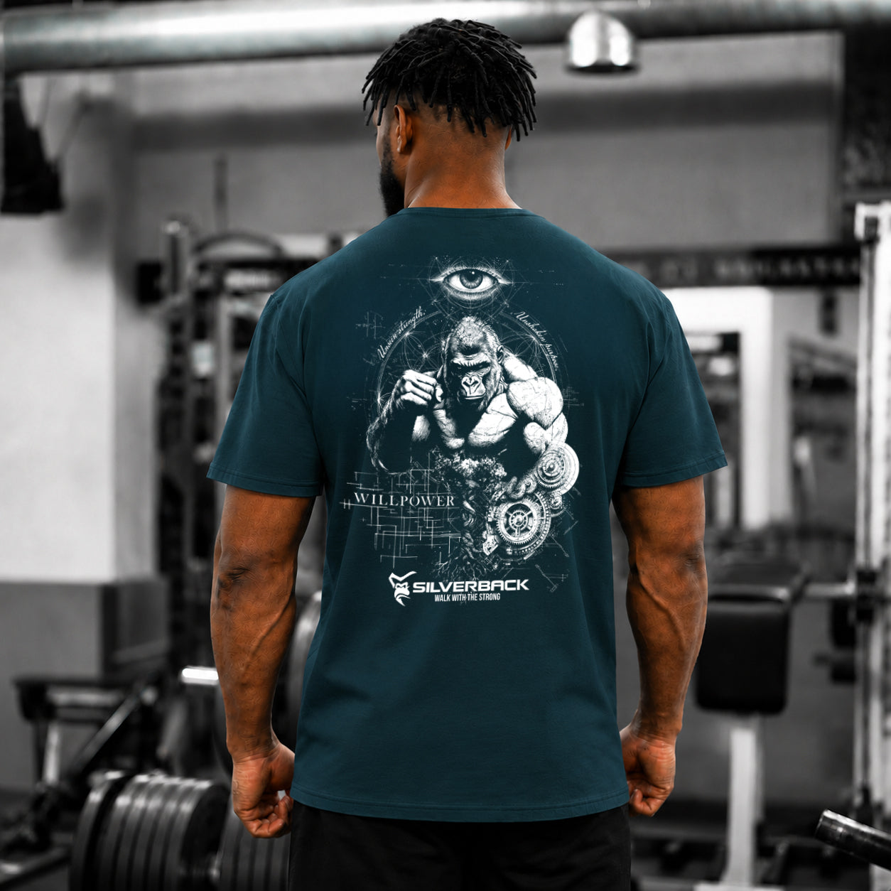 #1 Will Power Relaxed T-Shirt - Teal