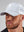 Silverback Gymwear Mesh Detail Cap Front - White/Marl Grey