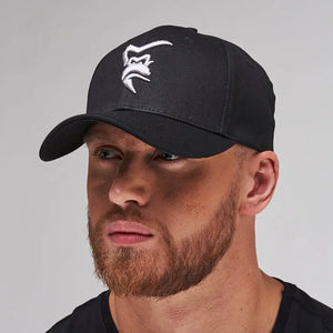 Silverback Gymwear Detail Cap - Black Front