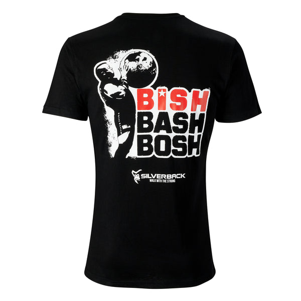 Silverback Gymwear Bish Bash Bosh Gym T Shirt - Back Design
